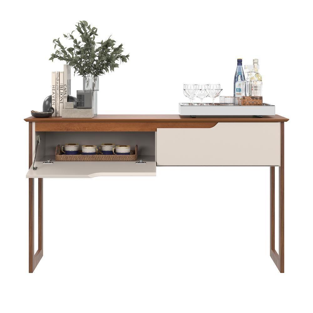 Aparador Eros Flow 2 Portas Para Sala De Jantar Off White-freijó - 4