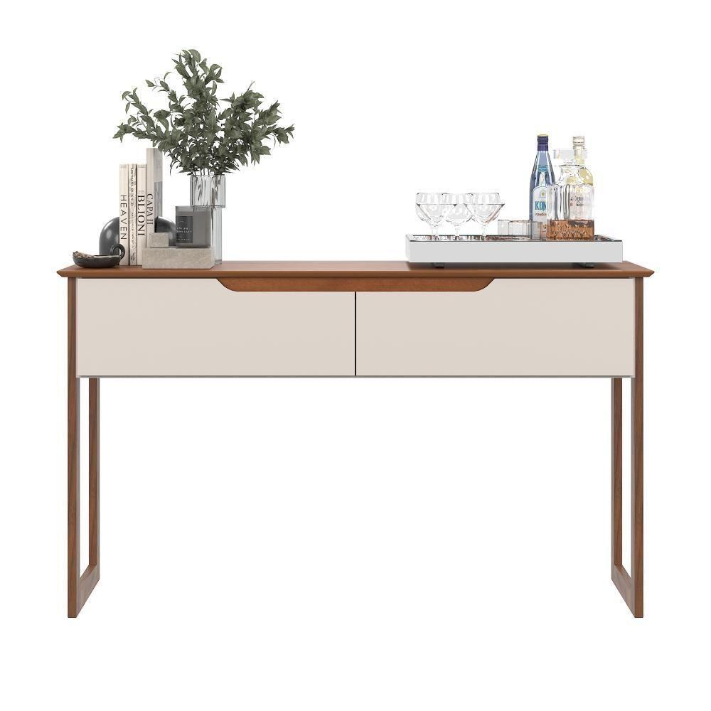 Aparador Eros Flow 2 Portas Para Sala De Jantar Off White-freijó - 8