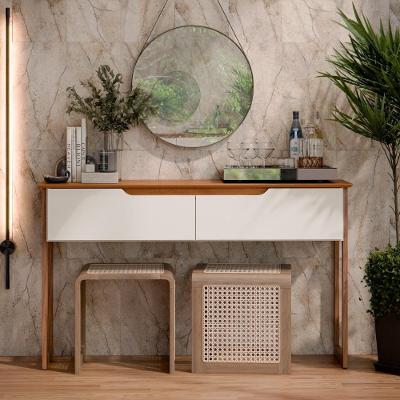 Aparador Eros Flow 2 Portas Para Sala De Jantar Off White-freijó