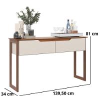 Aparador Eros Flow 2 Portas Para Sala De Jantar Off White-freijó - 5