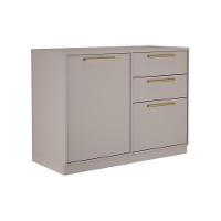 Cozinha Completa Itatiaia Essence 270cm Com Vidro Em Madeira Fendi Gris - 10