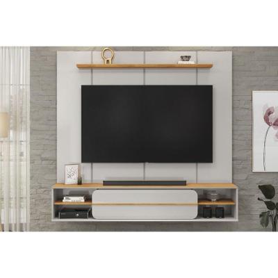 Painel Quarto P- Tv Até 70 Pol Alana 169x180cm Bali-cedro - Dj Móveis