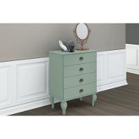 Cômoda De Quarto Cl 4009 C- 4 Gavetas Oliva - Movelbento - 1