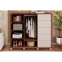 Cômoda De Quarto Pegasus C- 2 Portas E 5 Gavetas Freijo-sued - Caemmun - 5