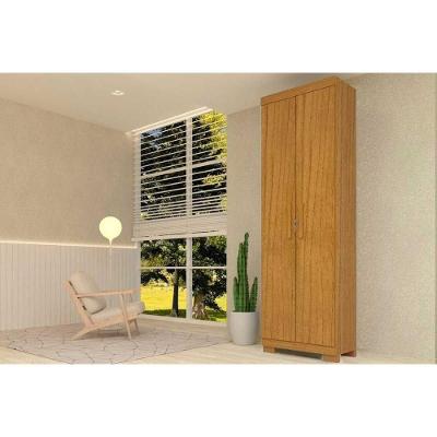 Armário Sapateira Quarto Iris C- 2 Portas C- Chave Cinamomo - Acp