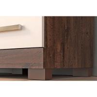 Cômoda De Quarto Nalu C- 8 Gavetas Cinamomo-off White - Acp