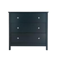 Cômoda Ditália 3 Gavetas Dm-219 Preto - 2