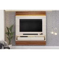 Painel Quarto P- Tv Até 70 Pol Taylor 179x207cm Bali-cedro - Dj Móveis