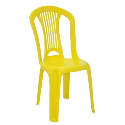 Jogo 4 Cadeiras Bistrô Tramontina Atlântida Em Polipropileno Amarelo