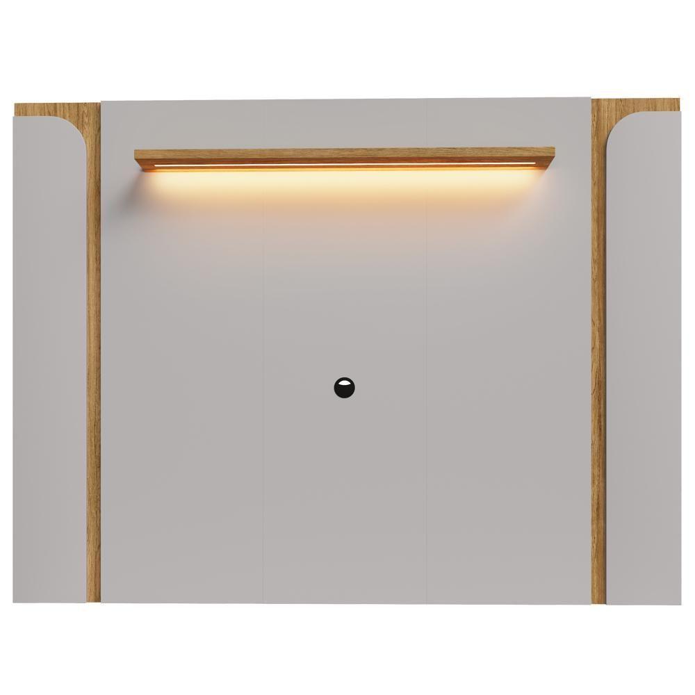 Painel Suspenso TV 75 Polegadas 180 Cm Maresias Bechara Off White Cinamomo - 4