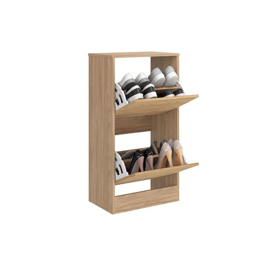 Armário Sapateira Quarto Mb 1101 C- 2 Portas Branco - Movelbento - 2