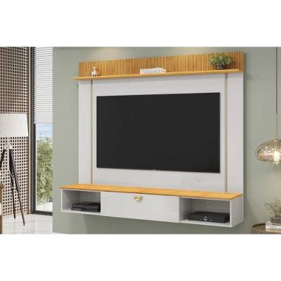 Painel Quarto P- Tv Até 70 Pol Iza 176x152cm Bali-cedro - Dj Móveis