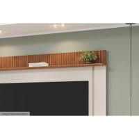 Painel Quarto P- Tv Até 70 Pol Iza 176x152cm Bali-cedro - Dj Móveis - 6