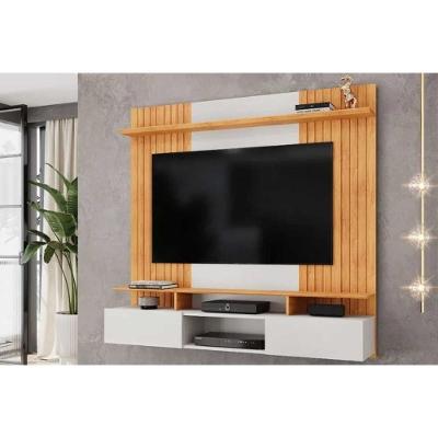 Painel Quarto P- Tv Até 65 Pol Ben C- 2 Portas 160x153cm Bali-cedro - Dj Móveis