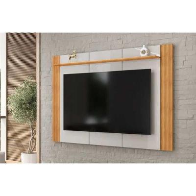 Painel Quarto P- Tv Até 75 Pol Helo 183x136cm Bali-cedro - Dj Móveis