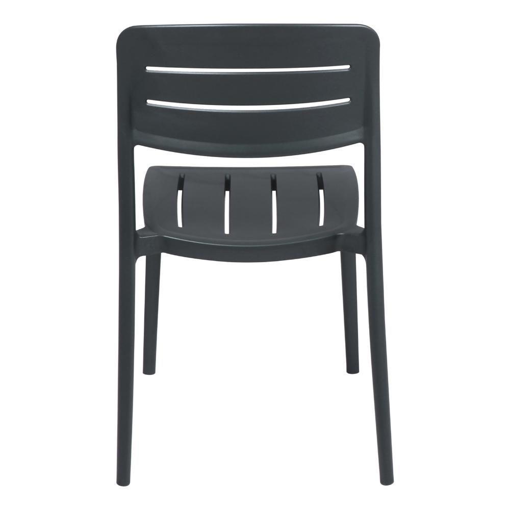 Cadeira Tramontina Amélia Em Polipropileno Grafite - 6