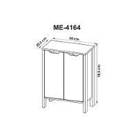 Quarto Casal Completo Gamer 4 Peças (mesa Cabeceira + Mesa De Computador + Balcão + Estante) Preto-azul - Tecno Mobili - 5