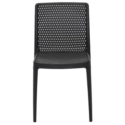 Cadeira Tramontina Isabelle Eco Em Polipropileno Oceano Clean Preto