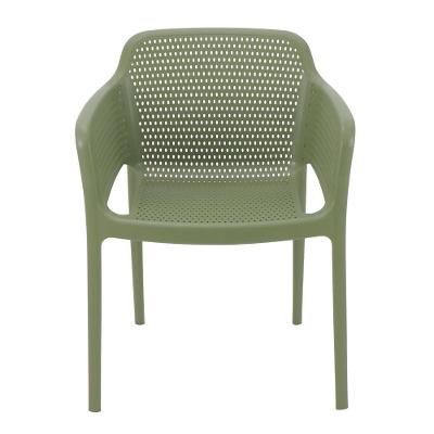Cadeira Tramontina Gabriela Eco Em Polipropileno Oceano Clean Verde Oliva