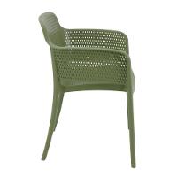 Cadeira Tramontina Gabriela Em Polipropileno E Fibra De Vidro Verde Oliva - 6