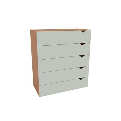 Cômoda De Quarto Porto C- 5 Gavetas Freijo-verde - Politorno