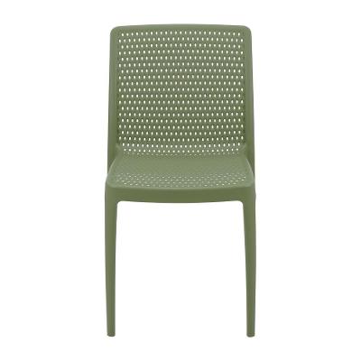 Cadeira Tramontina Isabelle Em Polipropileno Ocean Clean Verde Oliva