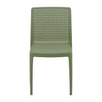 Cadeira Tramontina Isabelle Em Polipropileno Ocean Clean Verde Oliva - 1