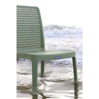 Cadeira Tramontina Isabelle Em Polipropileno Ocean Clean Verde Oliva - 9