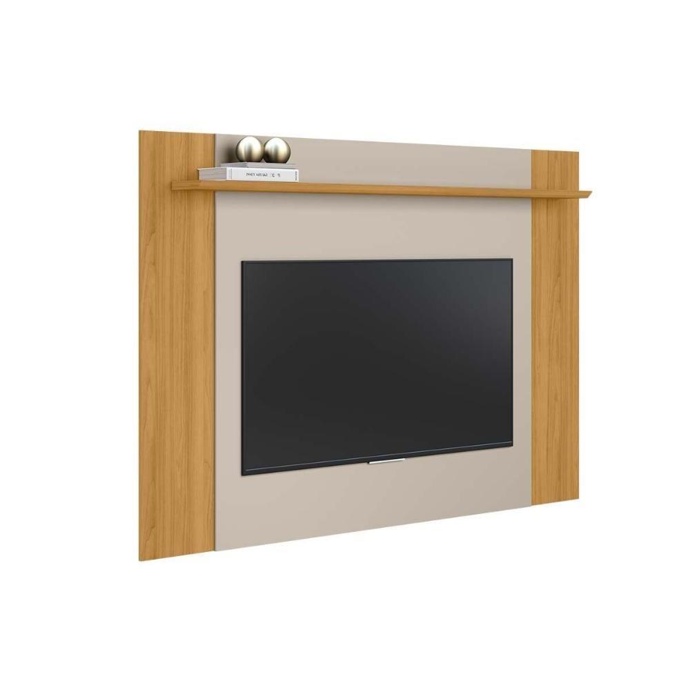 Painel Quarto P- Tv Até 60 Pol Tulum Extensivel C- 1 Prateleira 160 Ou 180x150cm Tauari-off White Fosco - Linea Brasil - 8