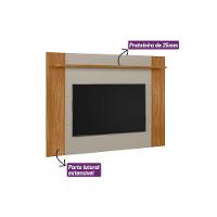 Painel Quarto P- Tv Até 60 Pol Tulum Extensivel C- 1 Prateleira 160 Ou 180x150cm Tauari-off White Fosco - Linea Brasil - 2