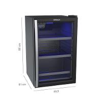 Cervejeira Venax Blue Light 100 Preto Fosco 220V