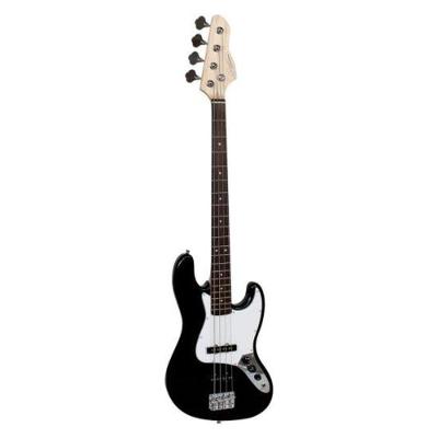 Contrabaixo Giannini Gb-100 Jazz Bass Elétrico Passivo Preto/branco [f002]