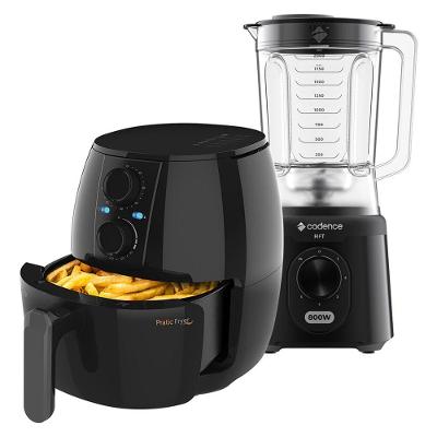 Kit Hit Cadence Liquidificador E Fritadeira 220V