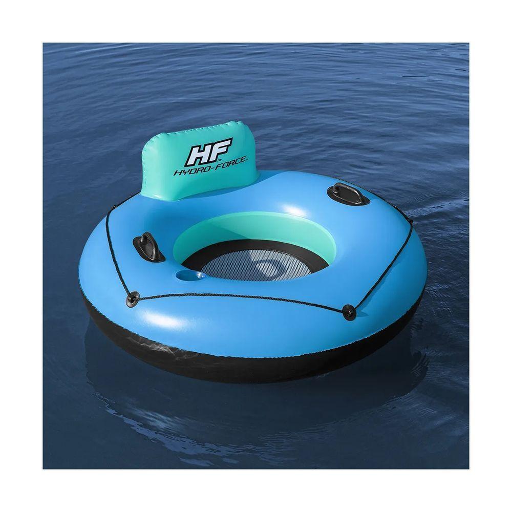 Boia Circular Com Rede D água White Cap Para 1 Pessoa - 2