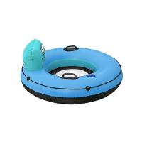 Boia Circular Com Rede D água White Cap Para 1 Pessoa