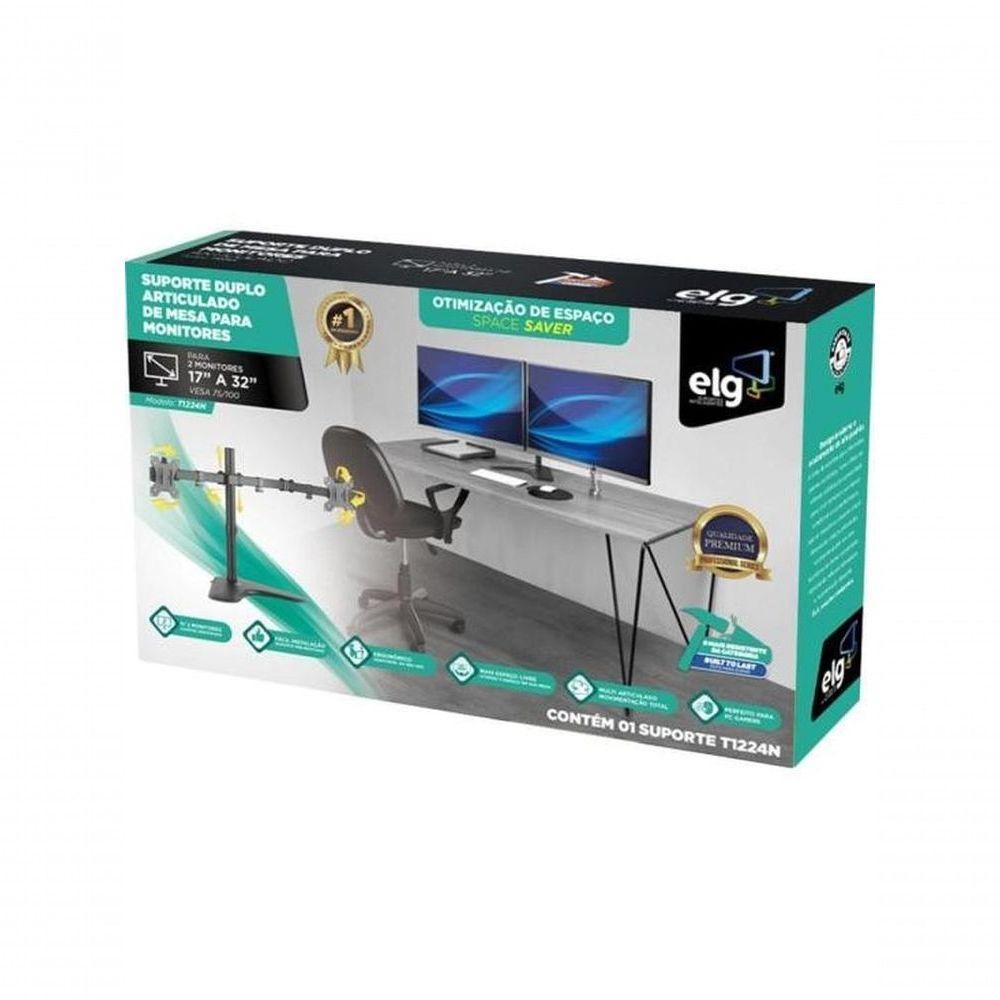 Suporte Para Monitor Articulado 17-32" Elg T1224n - 9
