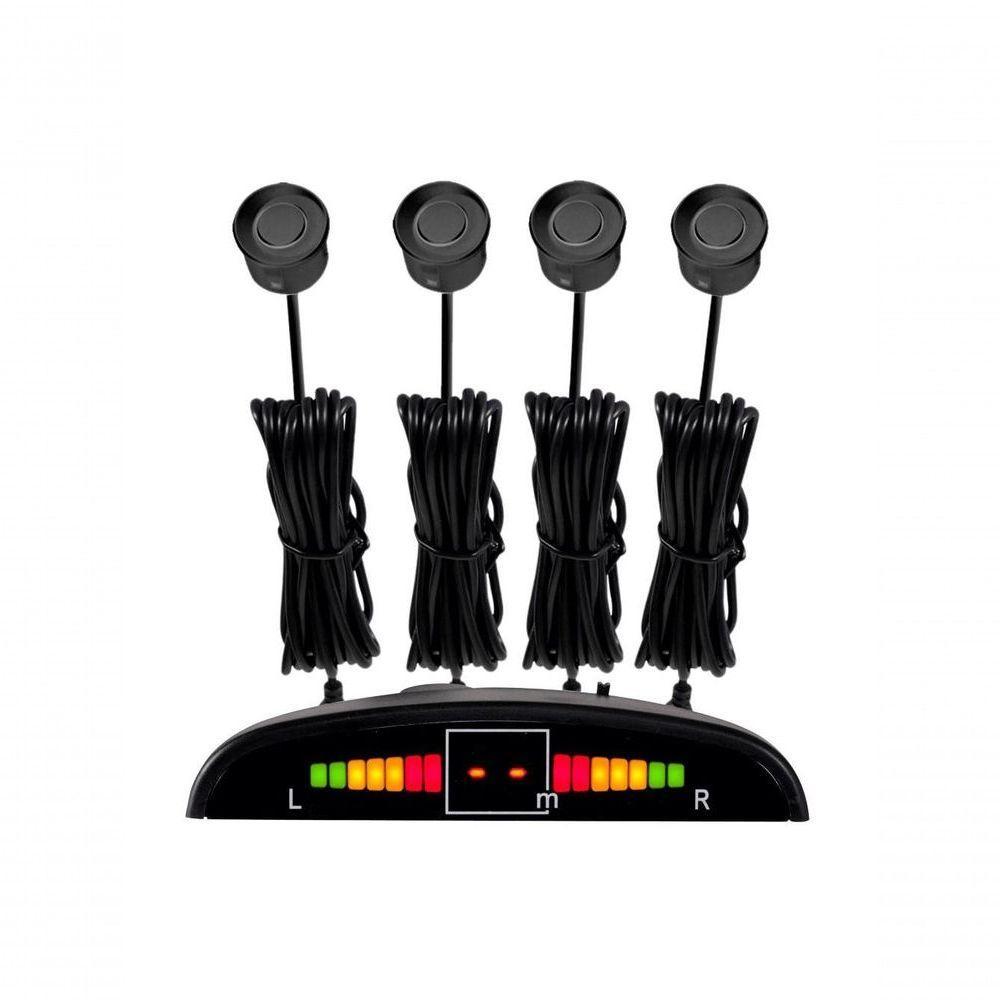 Sensor De Estacionamento Roadstar Rs304br - Preto Fosco - 1