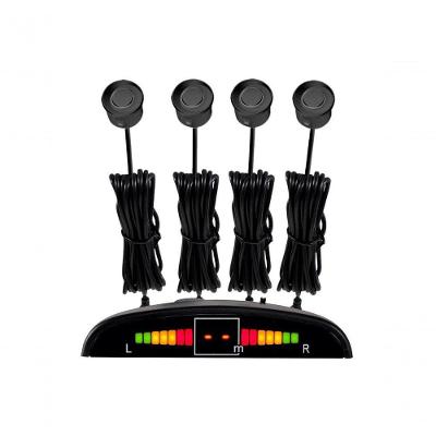 Sensor De Estacionamento Roadstar Rs304br - Preto Fosco