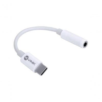 Adaptador De Fone De Ouvido Celular P2 3.5mm Para Usb Tipo C 7.1 Audio - Adfusbtc