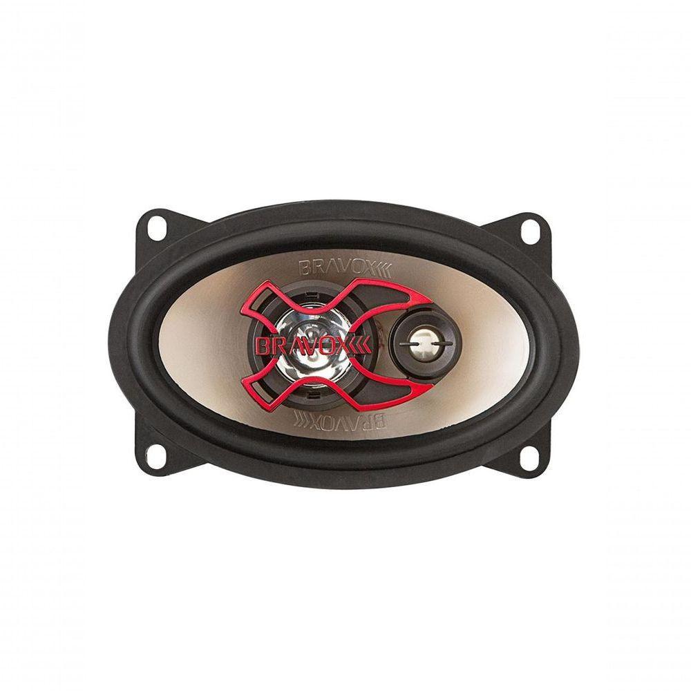 Alto Falante Bravox Triaxial B3x46x 4x6 40w Rms 4r... - 2
