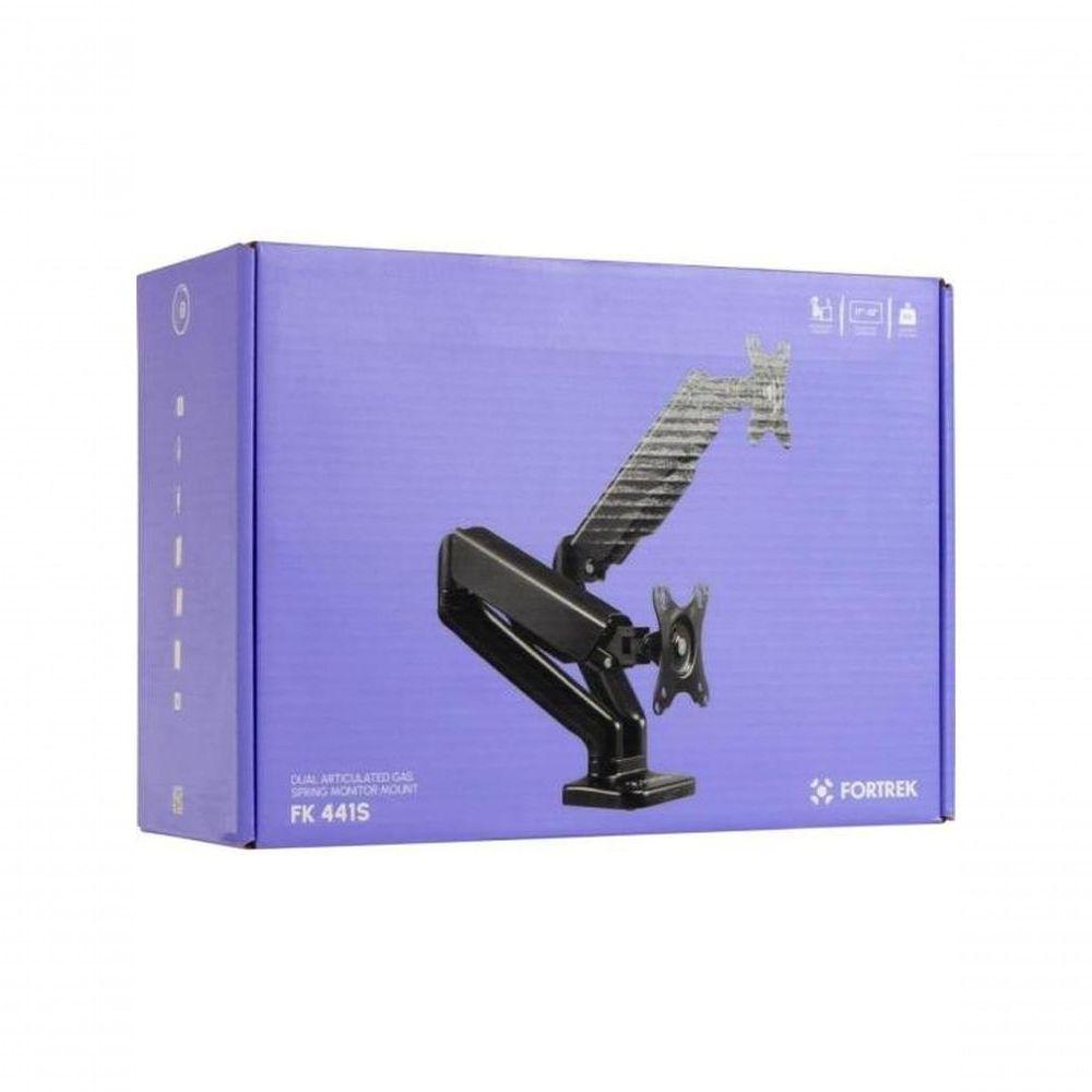 Suporte Articulado Para Dois Monitores Com Pistão A Gás Fortrek Fk 441s 17"-32" - 6