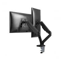 Suporte Articulado Para Dois Monitores Com Pistão A Gás Fortrek Fk 441s 17"-32" - 5