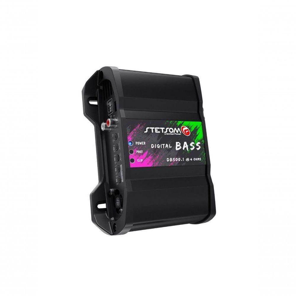 Amplificador Digital Stetsom Db500 500w 1 Canal 4 Ohms - 1