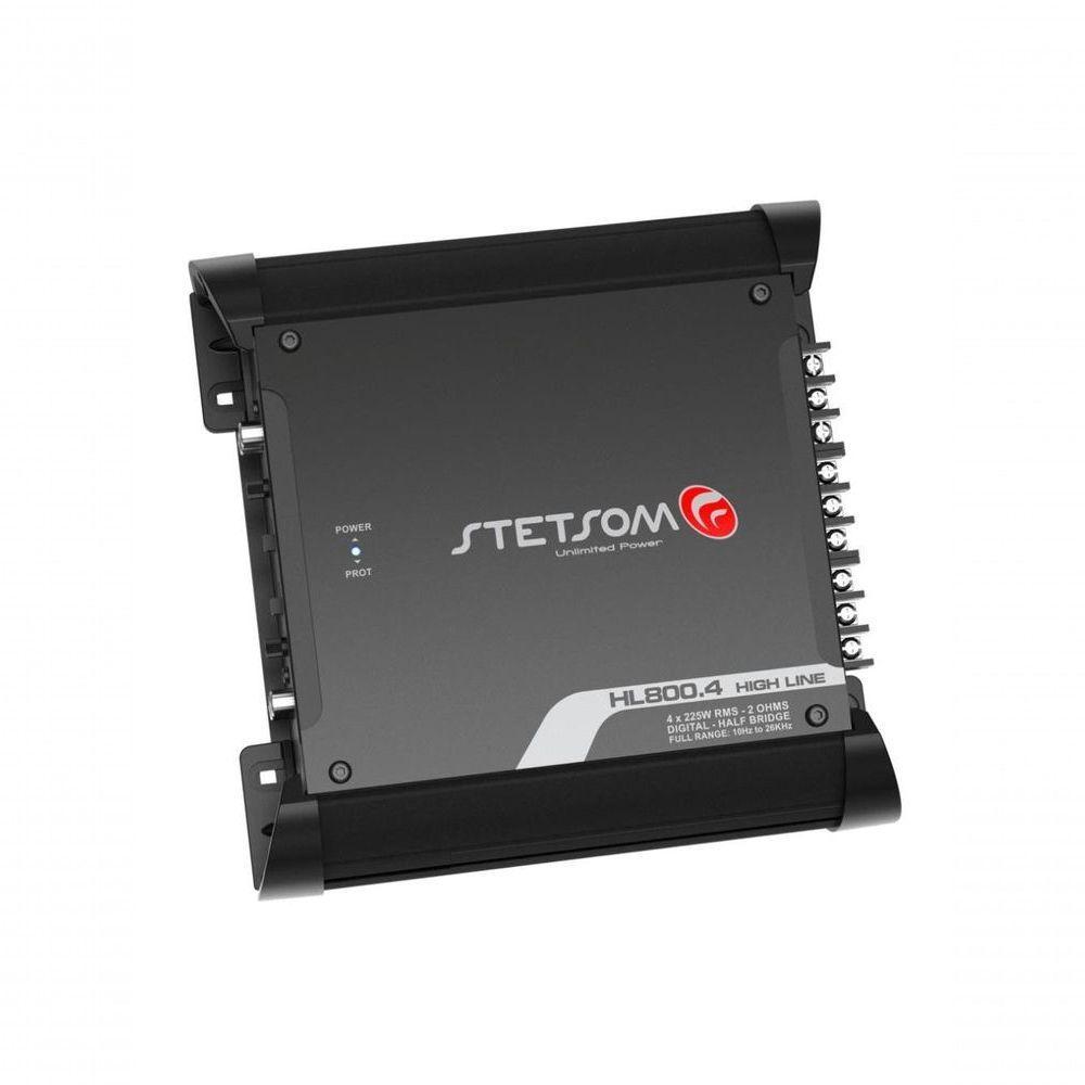 Amplificador Digital Stetsom Hl800.4 900w 4 Canais 2 Ohms - 3