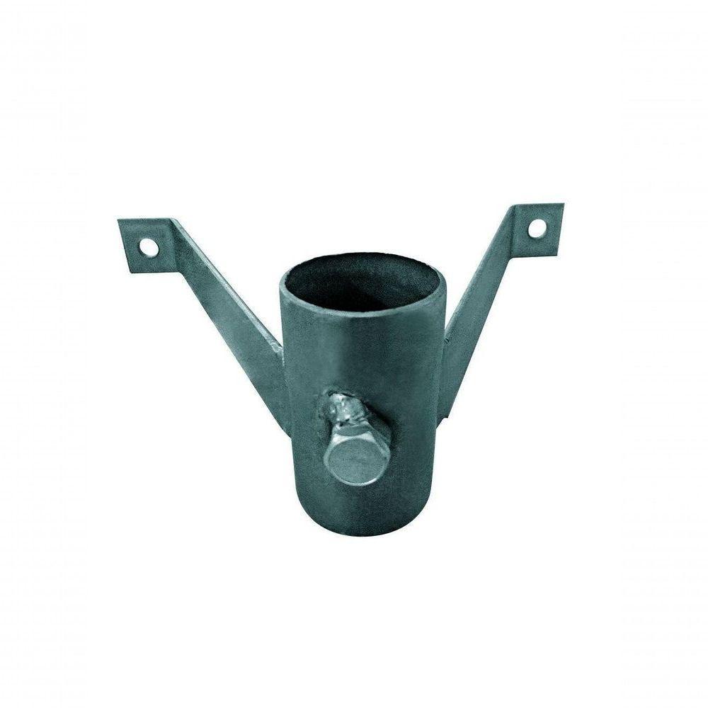 Suporte Antena Dimatix 203-a Parede Mini Cavalete 3-4 Prata Cromo - 1