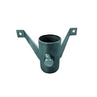 Suporte Antena Dimatix 203-a Parede Mini Cavalete 3-4 Prata Cromo - 1