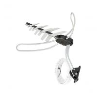 Antena Tv Digital Externa 4 Em 1 Vhf-uhf-fm-hdtv Dtv-3000, Completa, Com Mastro E Cabos 15 Metros - 1