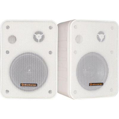 Caixa Acústica Hayonik Ambience Line 4 Msb60nc Branca - Par / 2 [f002]