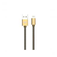 Cabo Usb-lightning C3tech Cb-210gd 2,0a 2m - 1