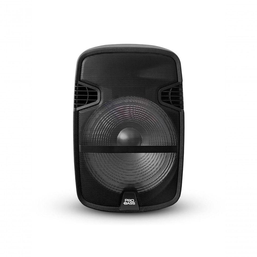 Caixa Ativa Portátil Street 12 Usb-sd-bt 12'' 400w Rms Com Bateria Acompanha Microfone Com Fio Bivolt - 1